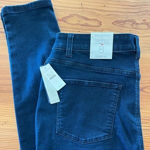Talbots simply flattering  5 pocket jegging